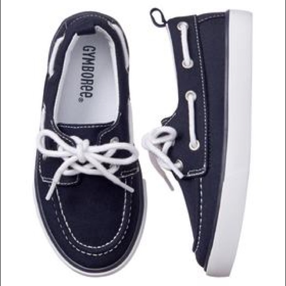 boys navy boat shoes